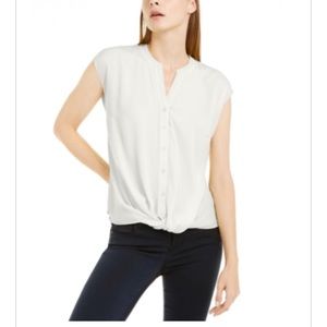 Inc Twist-Front Top, Medium